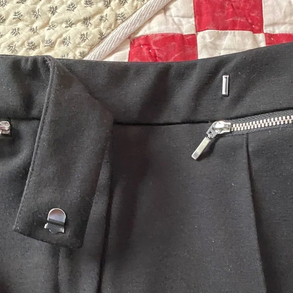 Long Tall Sally size 12 Black Women's Pantsuit with Zipper Detail - Picture 14 of 16